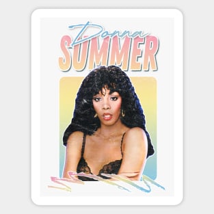 Donna Summer / Vintage Style Fan Art Design Magnet